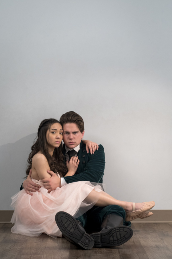 Arianna Sy and Andy Stratton in Romeo and Juliet, Directed by Becca Johnson-Spinos fo Photo