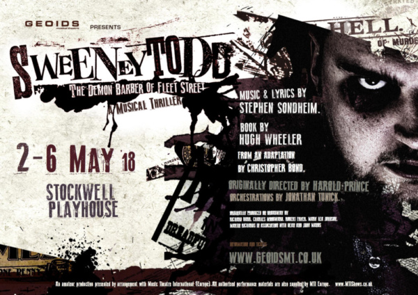 Photo Flash: First Look At New Production Of SWEENEY TODD At The Stockwell Playhouse Image