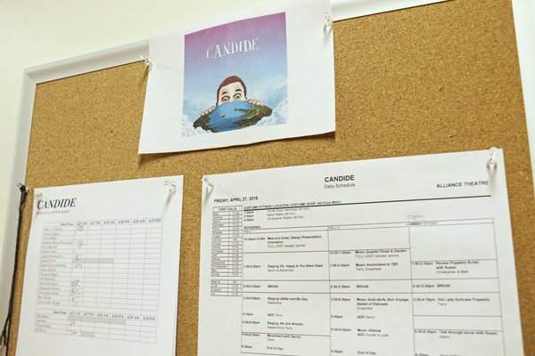 Photo Flash: Alliance Theatre Heads Into Rehearsal for CANDIDE! Image
