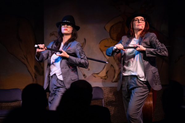 Photo Flash:Nancy and Beth (Featuring Megan Mullally and Stephanie Hunt) Make Cafe Carlyle Debut 