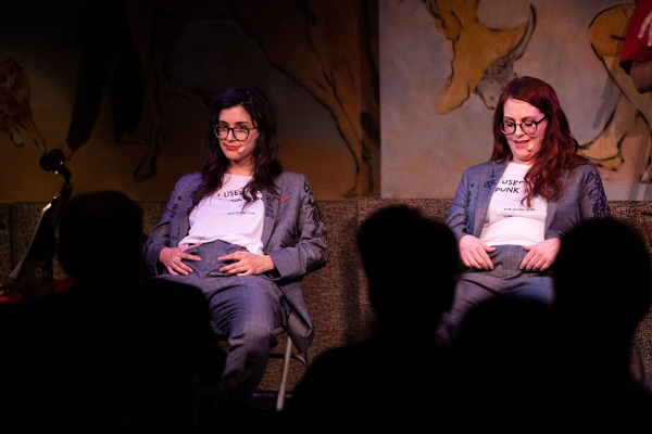 Photo Flash:Nancy and Beth (Featuring Megan Mullally and Stephanie Hunt) Make Cafe Carlyle Debut Image