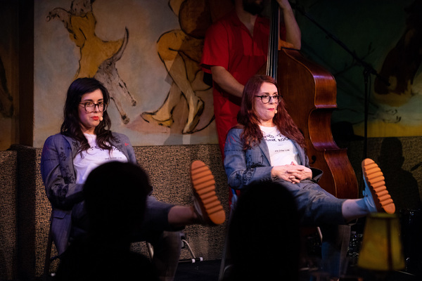 Photo Flash:Nancy and Beth (Featuring Megan Mullally and Stephanie Hunt) Make Cafe Carlyle Debut Image