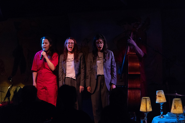 Photo Flash:Nancy and Beth (Featuring Megan Mullally and Stephanie Hunt) Make Cafe Carlyle Debut 