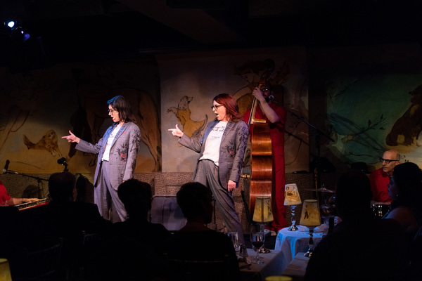 Photo Flash:Nancy and Beth (Featuring Megan Mullally and Stephanie Hunt) Make Cafe Carlyle Debut Image