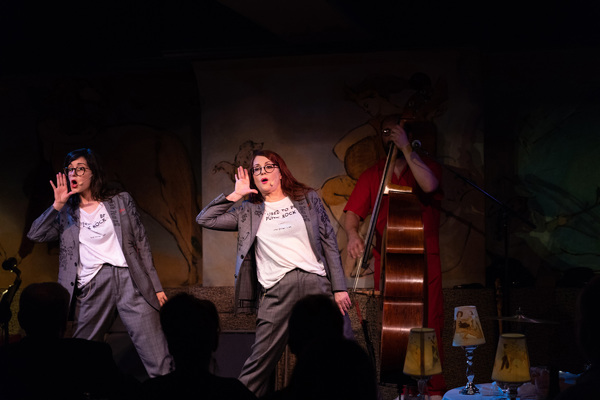 Photo Flash:Nancy and Beth (Featuring Megan Mullally and Stephanie Hunt) Make Cafe Carlyle Debut Image