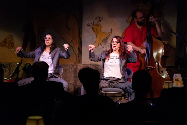 Photo Flash:Nancy and Beth (Featuring Megan Mullally and Stephanie Hunt) Make Cafe Carlyle Debut Image