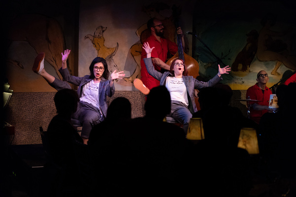 Photo Flash:Nancy and Beth (Featuring Megan Mullally and Stephanie Hunt) Make Cafe Carlyle Debut Image