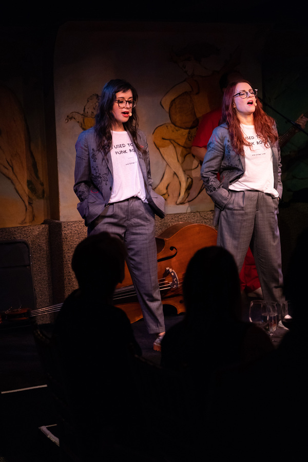 Photo Flash:Nancy and Beth (Featuring Megan Mullally and Stephanie Hunt) Make Cafe Carlyle Debut Image