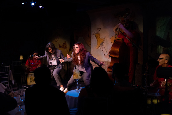 Photo Flash:Nancy and Beth (Featuring Megan Mullally and Stephanie Hunt) Make Cafe Carlyle Debut Image