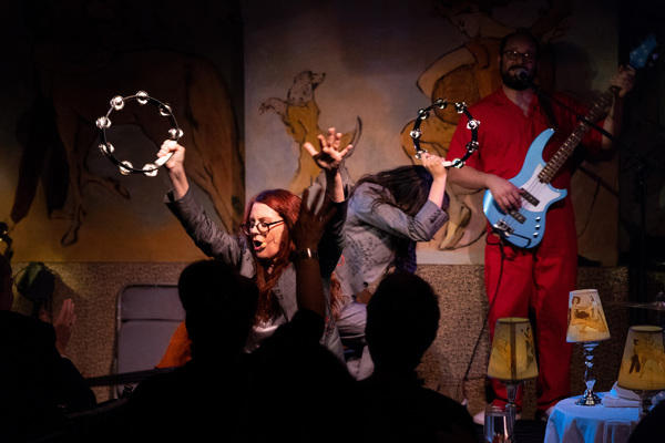 Photo Flash:Nancy and Beth (Featuring Megan Mullally and Stephanie Hunt) Make Cafe Carlyle Debut Image