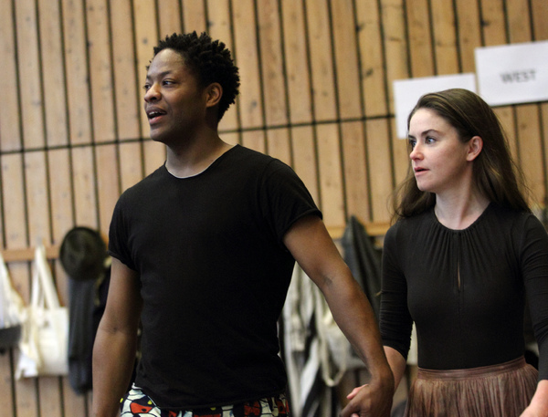 Photo Flash: Inside Rehearsal For TRANSLATIONS at the National Theatre Image