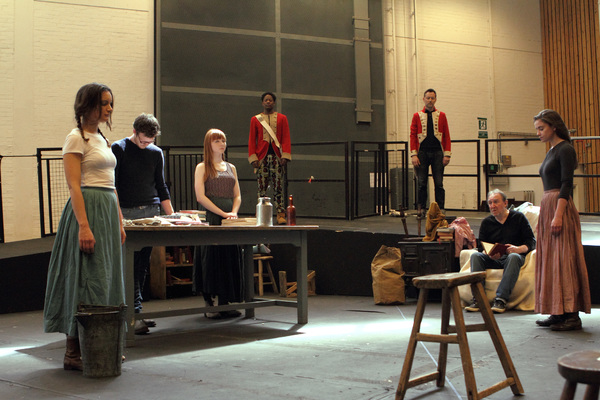 Photo Flash: Inside Rehearsal For TRANSLATIONS at the National Theatre Image