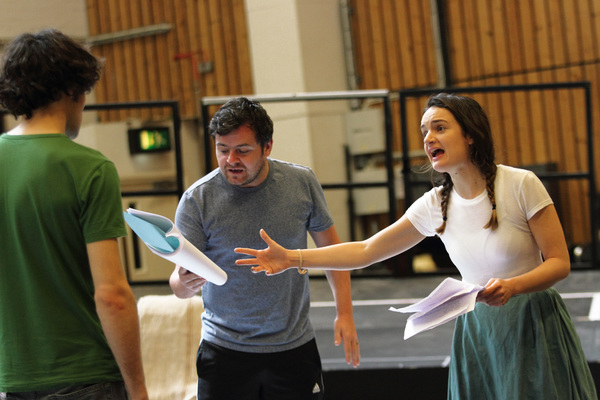 Photo Flash: Inside Rehearsal For TRANSLATIONS at the National Theatre Image