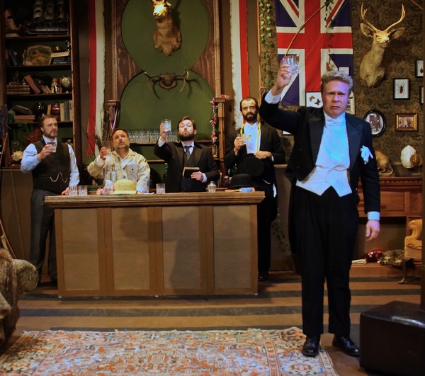 Photo Flash: First Look at Mad Horse Theatre's Production of THE EXPLORER'S CLUB 