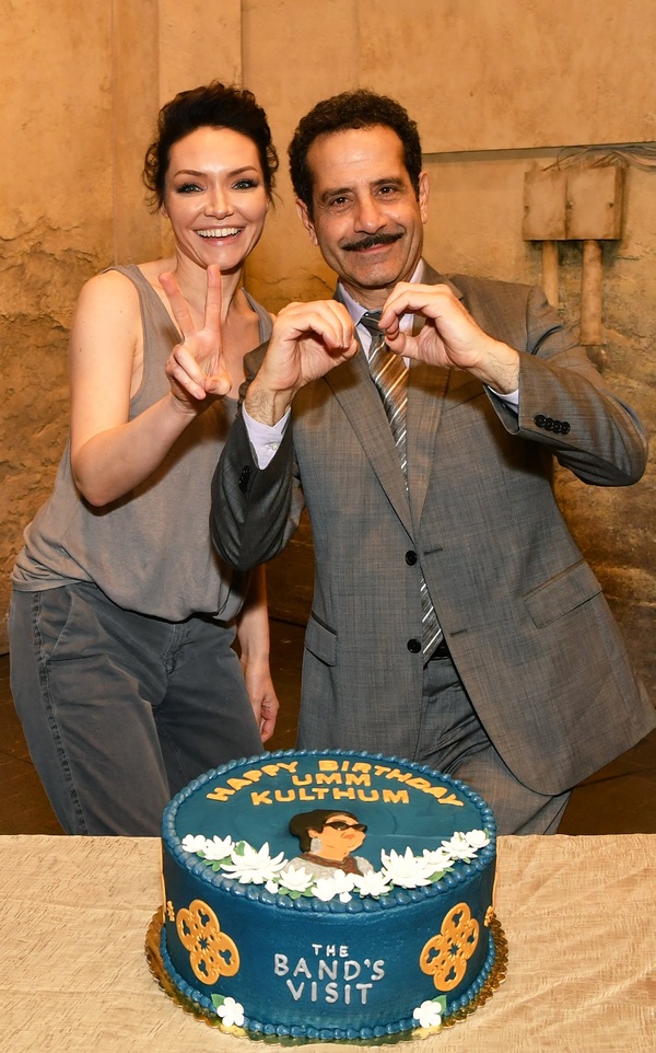 Photo Flash: THE BAND'S VISIT Celebrates 200 Performances and Umm Kulthum's Birthday Image