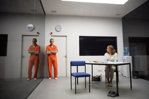 Photo Flash: First Look at BUILDING THE WALL at Park Theatre Image