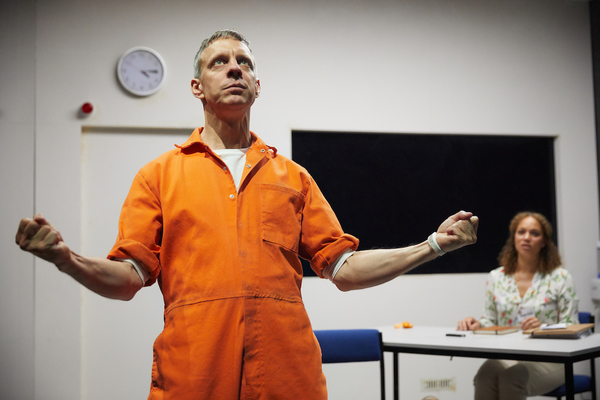 Photo Flash: First Look at BUILDING THE WALL at Park Theatre Image