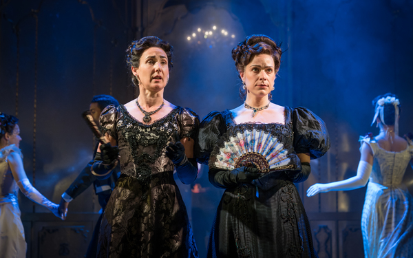 Rebecca Charles as Lady Basildon, Joanna van Kampen as Lady Marchmont Photo