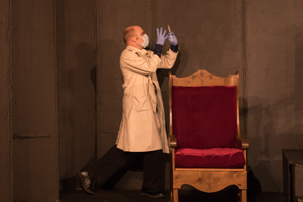 Photo Coverage: First Look at Curtain Players' EXIT THE KING Image