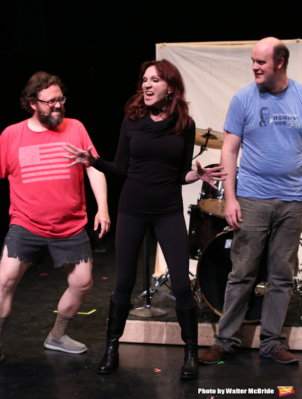 Photo Coverage: The Cast of GETTIN' THE BAND BACK TOGETHER Has a Band Jam Session! Image