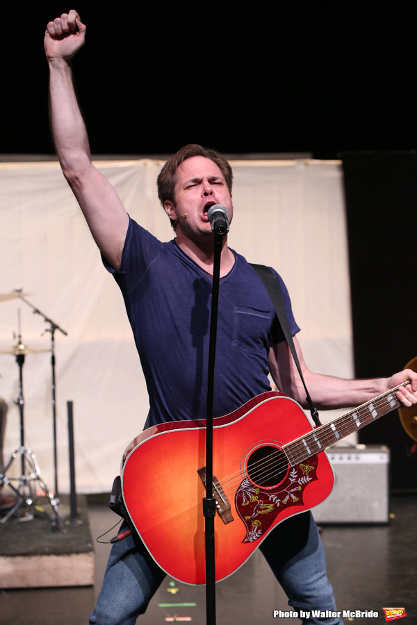 Photo Coverage: The Cast of GETTIN' THE BAND BACK TOGETHER Has a Band Jam Session! Image