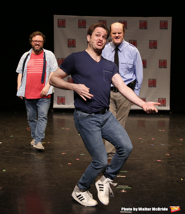 Photo Coverage: The Cast of GETTIN' THE BAND BACK TOGETHER Has a Band Jam Session! Image