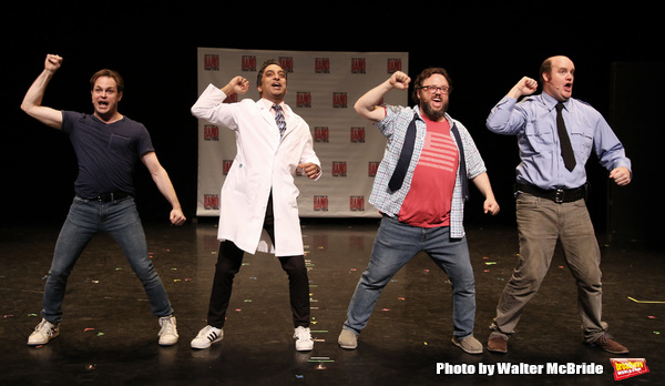 Photo Coverage: The Cast of GETTIN' THE BAND BACK TOGETHER Has a Band Jam Session! Image