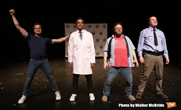 Photo Coverage: The Cast of GETTIN' THE BAND BACK TOGETHER Has a Band Jam Session! Image