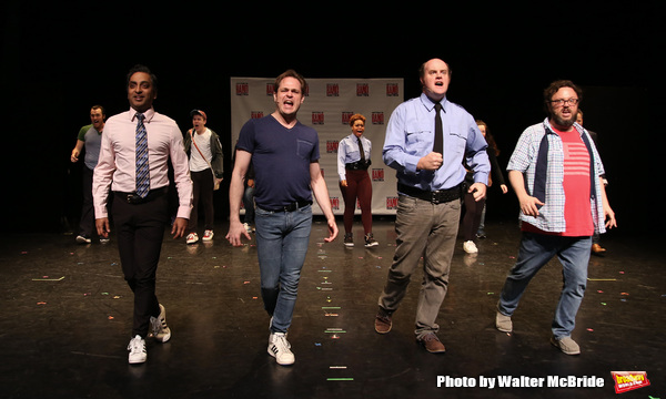 Photo Coverage: The Cast of GETTIN' THE BAND BACK TOGETHER Has a Band Jam Session! Image