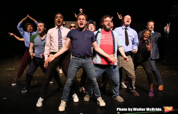 Photo Coverage: The Cast of GETTIN' THE BAND BACK TOGETHER Has a Band Jam Session! Image