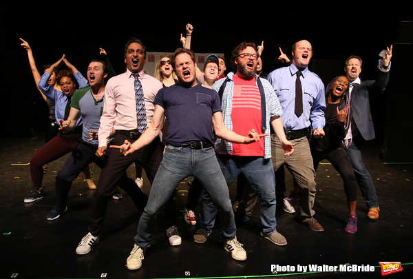 Photo Coverage: The Cast of GETTIN' THE BAND BACK TOGETHER Has a Band Jam Session! Image