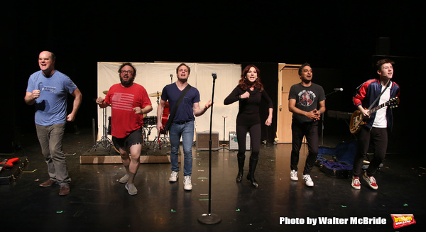Photo Coverage: The Cast of GETTIN' THE BAND BACK TOGETHER Has a Band Jam Session! Image