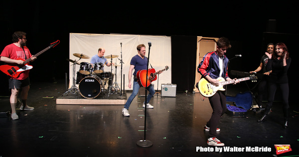 Photo Coverage: The Cast of GETTIN' THE BAND BACK TOGETHER Has a Band Jam Session! Image