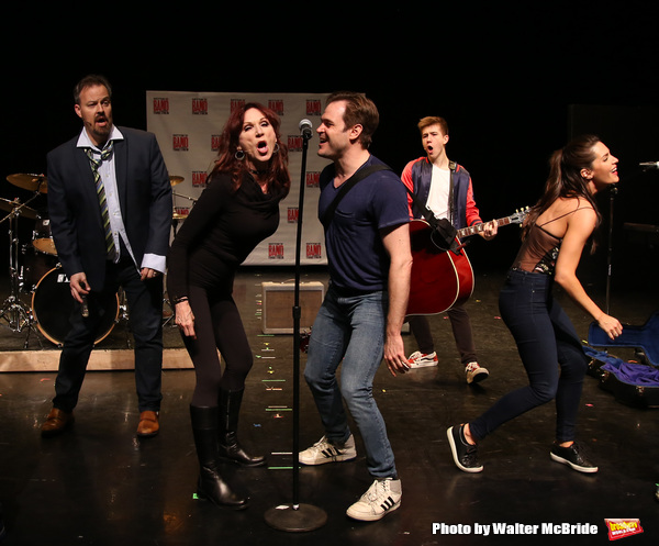 Photo Coverage: The Cast of GETTIN' THE BAND BACK TOGETHER Has a Band Jam Session! Image