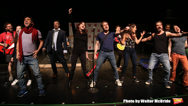 Photo Coverage: The Cast of GETTIN' THE BAND BACK TOGETHER Has a Band Jam Session! Image