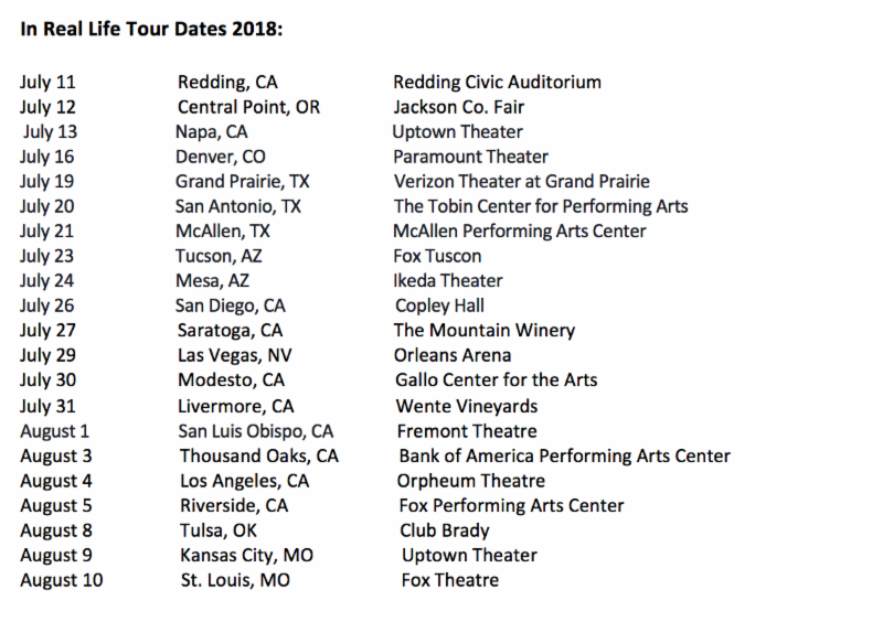 In Real Life Announces Tour Dates on American Idol Live! 2018  Image