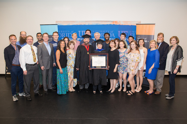 Chita Rivera & University of FL faculty, students, donors Photo