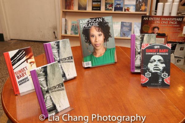Signed copies by Dominique Morisseau. Courtesy of Lia Chang Photography. Photo