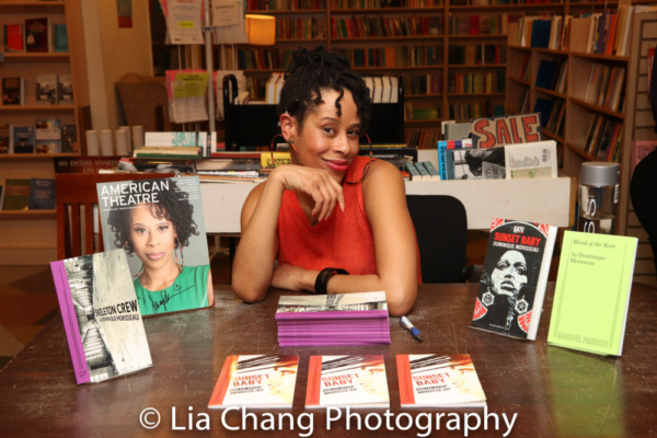 Photo Flash: Dominique Morisseau Visits The Drama Book Shop 