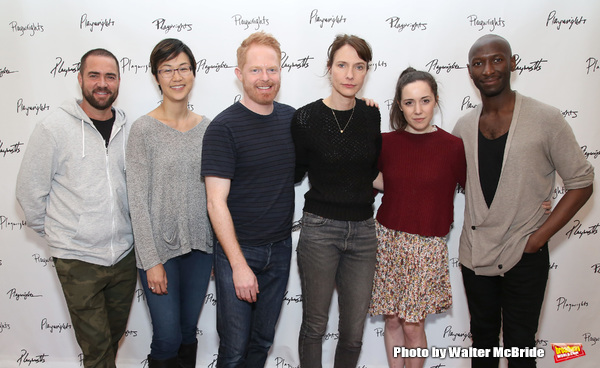 Ian Harvie, Cindy Cheung, Jesse Tyler Ferguson, Dolly Wells, Talene Monahon, and Phil Photo