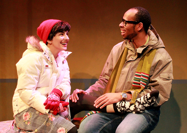 Gracie Lacey as Ramona and Ahmed T. Brooks as Khalil Photo