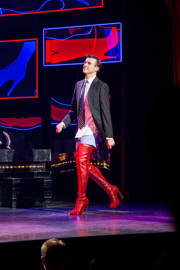 Photo Coverage: Tyler Glenn and Carrie St. Louis Take Their First Bows In KINKY BOOTS Image