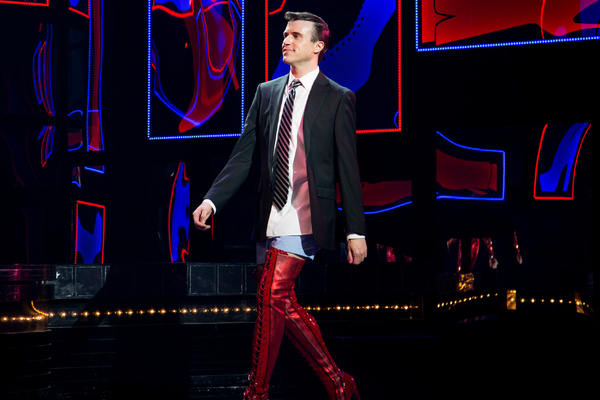 Photo Coverage: Tyler Glenn and Carrie St. Louis Take Their First Bows In KINKY BOOTS Image