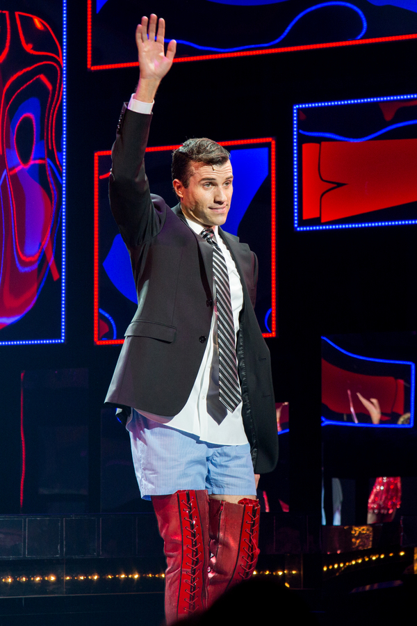 Photo Coverage: Tyler Glenn and Carrie St. Louis Take Their First Bows In KINKY BOOTS Image