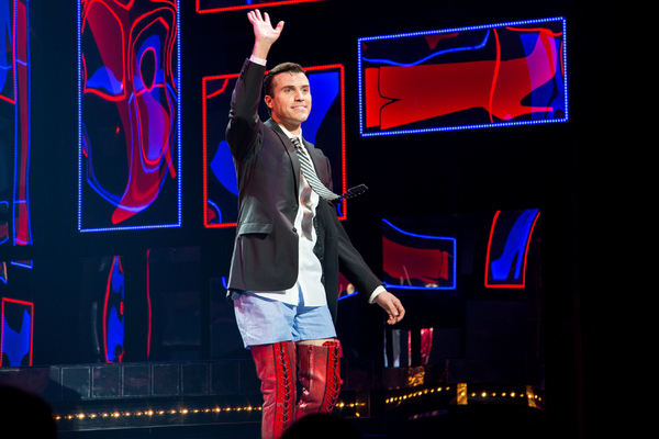 Photo Coverage: Tyler Glenn and Carrie St. Louis Take Their First Bows In KINKY BOOTS Image