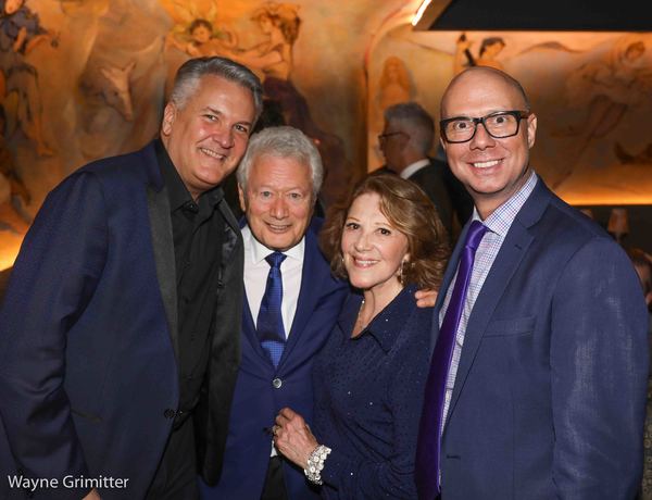 Richard Hillman, Stephen Sorokoff, Linda Lavin, Ritchie Ridge Photo