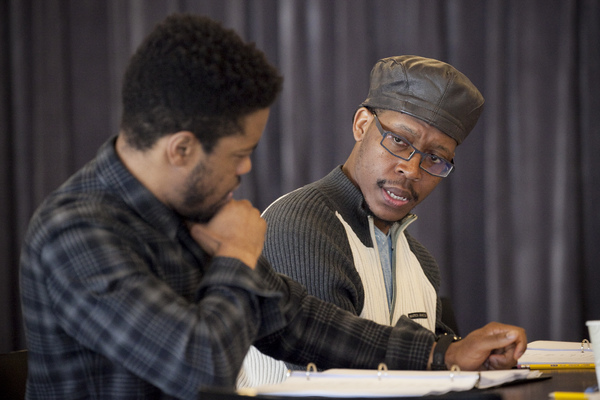 Photo Flash: In Rehearsal with PASS OVER at LCT3 Image