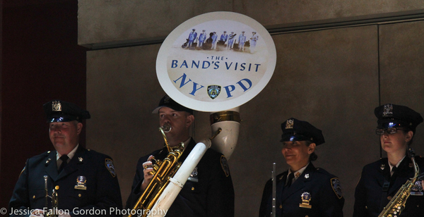 Photo Coverage: The NYPD Band Visits THE BAND'S VISIT Image
