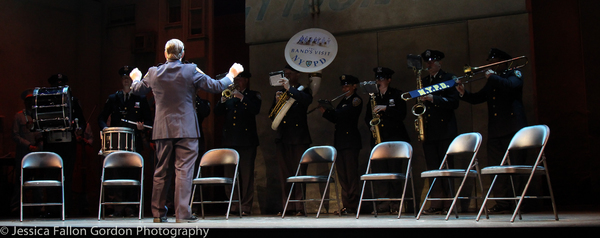 Photo Coverage: The NYPD Band Visits THE BAND'S VISIT Image