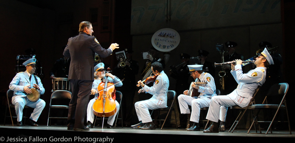 Photo Coverage: The NYPD Band Visits THE BAND'S VISIT Image